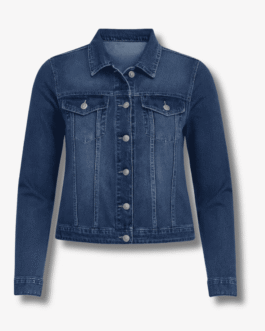 Jaqueta Jeans com Elastano