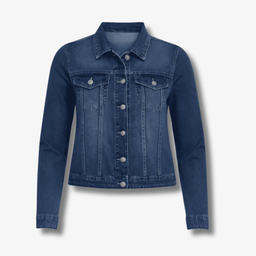 Jaqueta Jeans com Elastano