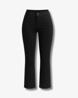 Calça preta c/ elastano reta - 825301
