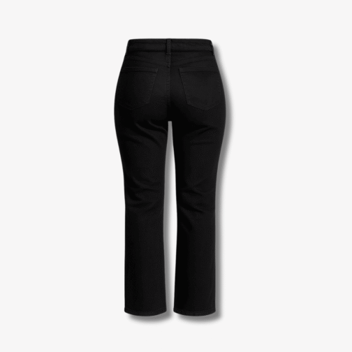 Calça preta c/ elastano reta - 825301 - Imagem 2