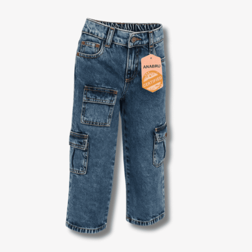 Calça Cargo 100% Algodão Infantil