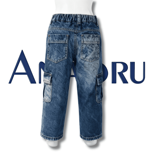 Calça Cargo Infantil 100% algodão - 882701 - Imagem 2